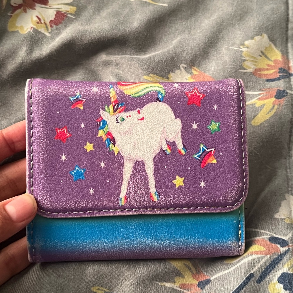 Lisa Frank Purple and Blue Bag Accessories